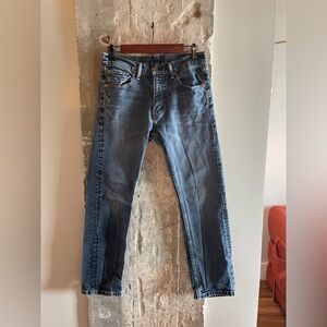 Levi's Straight Fit Jeans in Dark Blue
